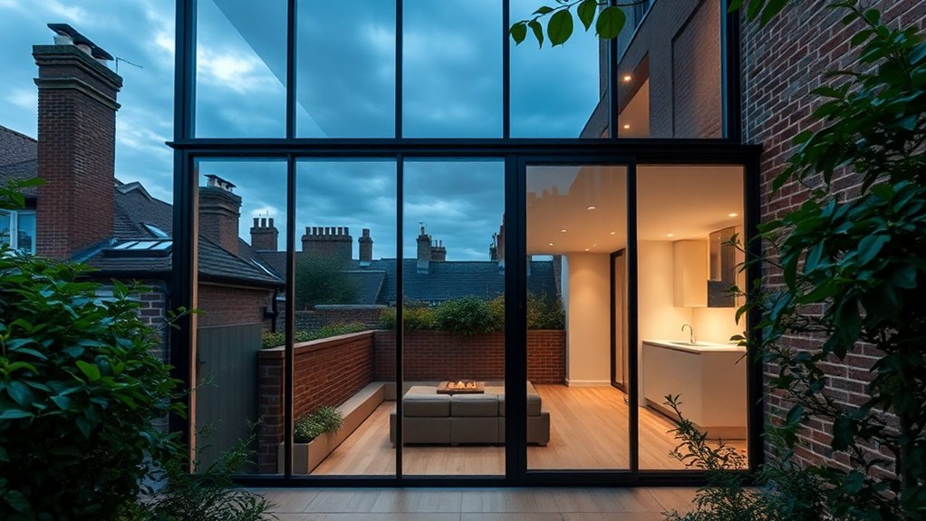 Glass Extension Walls Crystal Palace