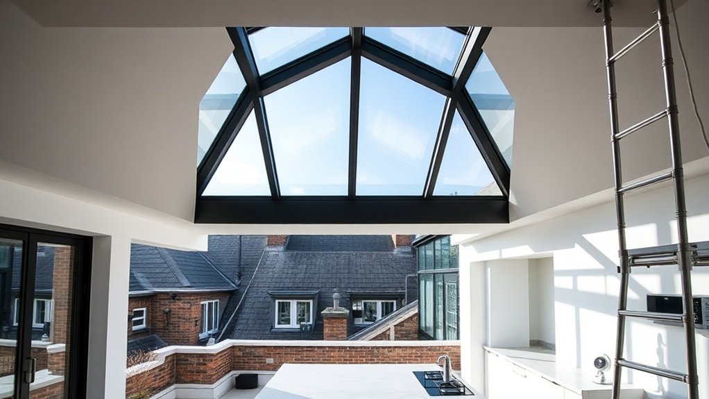 Roof Lantern Installation Crystal Palace