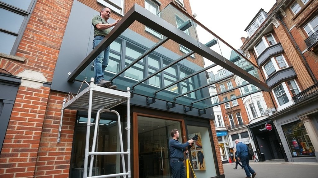 Shopfront Canopy Crystal Palace