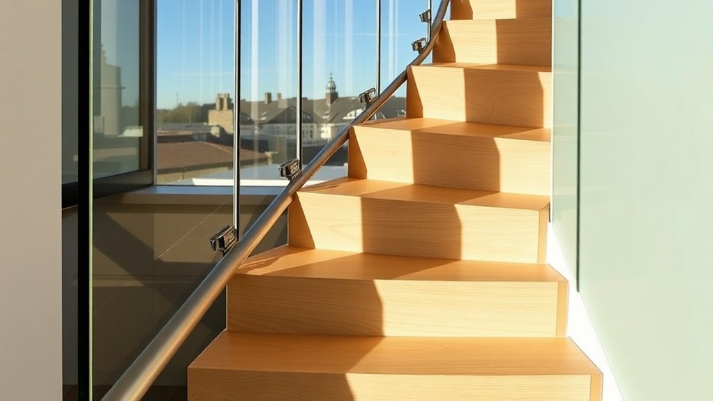 Staircase Glass Panels Crystal Palace