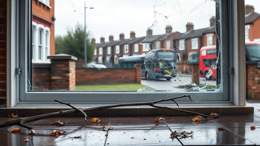 Storm Damage Glazing Crystal Palace