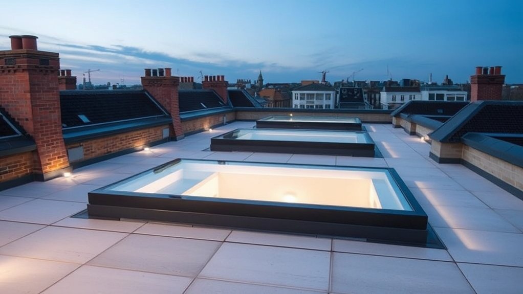 Walk-On Roof Lights Crystal Palace