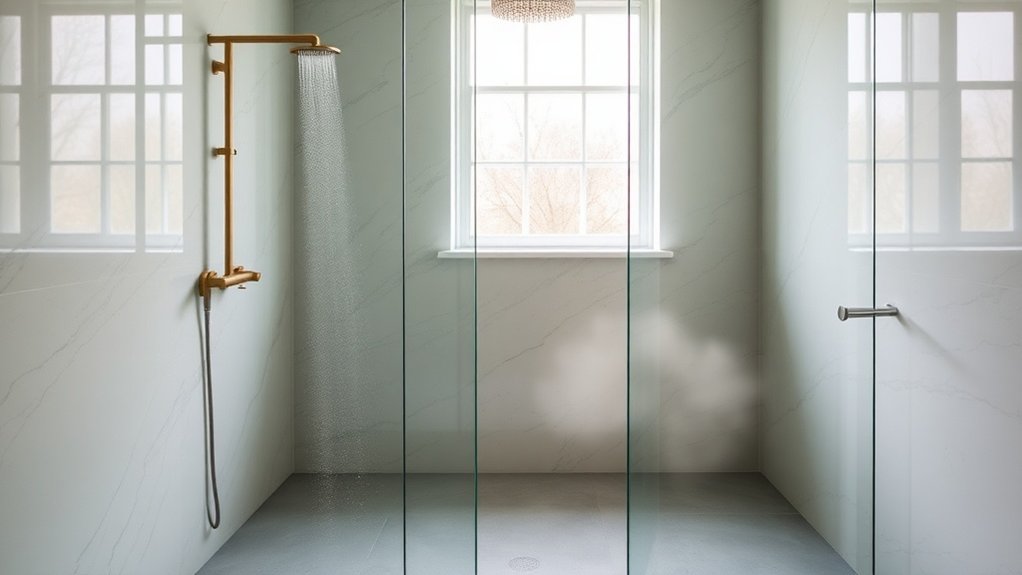 Wet Room Glass Panels Crystal Palace